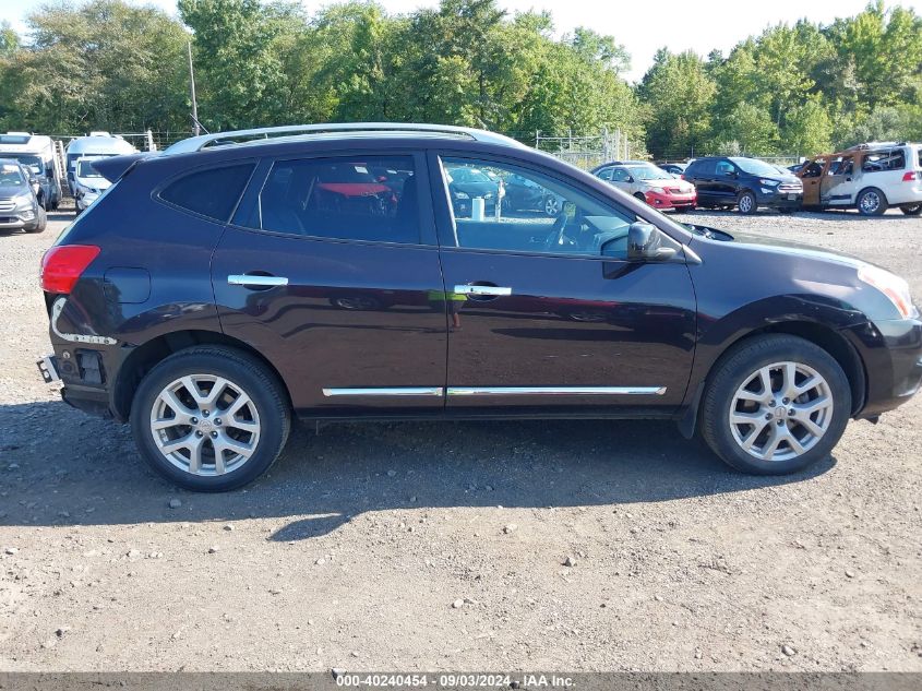 2013 Nissan Rogue Sv W/Sl Pkg VIN: JN8AS5MVXDW140758 Lot: 40240454