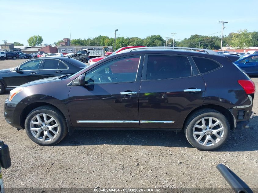 2013 Nissan Rogue Sv W/Sl Pkg VIN: JN8AS5MVXDW140758 Lot: 40240454