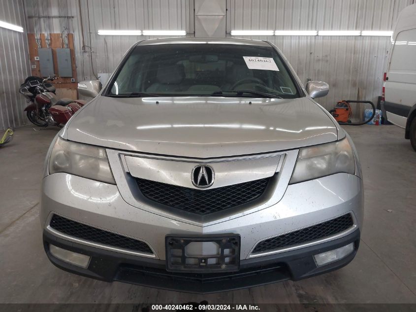 2011 Acura Mdx Technology VIN: 2HNYD2H62BH502870 Lot: 40240462