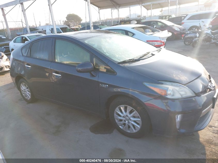 2013 Toyota Prius Plug-In VIN: JTDKN3DP7D3048134 Lot: 40240476