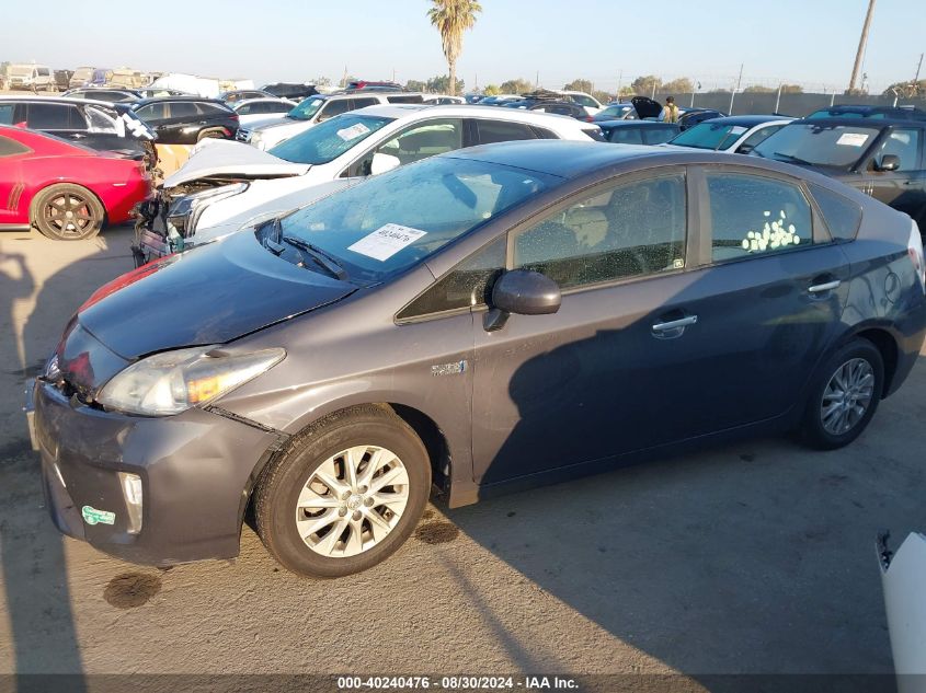 2013 Toyota Prius Plug-In VIN: JTDKN3DP7D3048134 Lot: 40240476