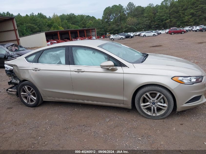 2018 Ford Fusion Se VIN: 3FA6P0H74JR143533 Lot: 40240512