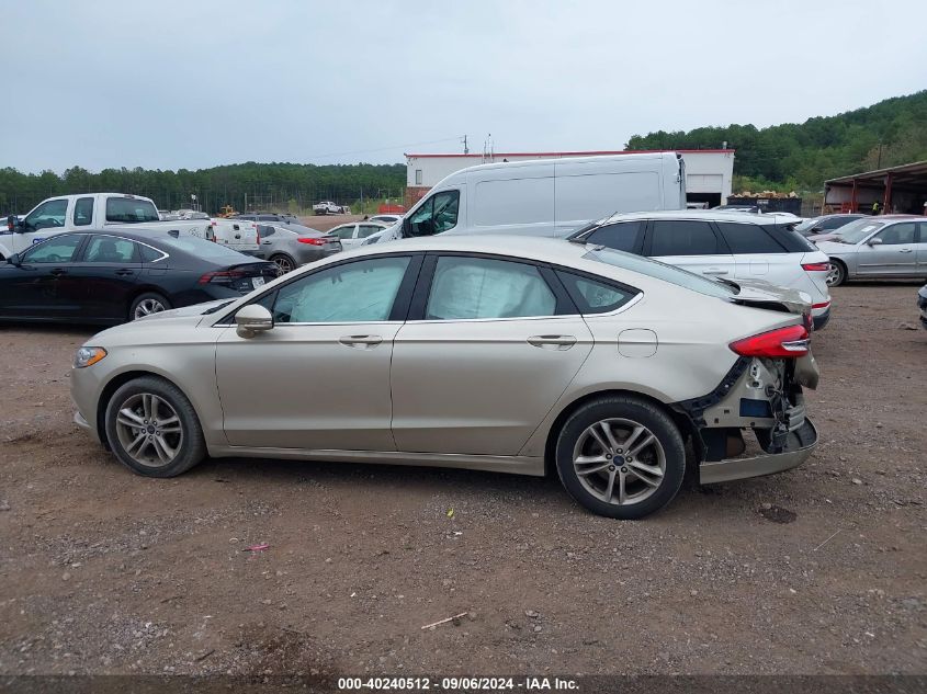 2018 Ford Fusion Se VIN: 3FA6P0H74JR143533 Lot: 40240512