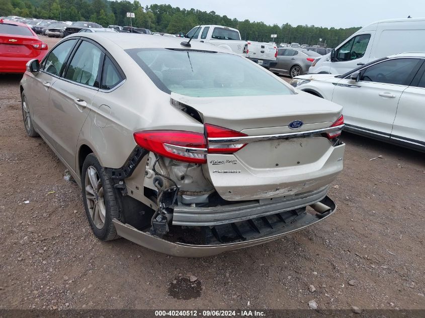 2018 Ford Fusion Se VIN: 3FA6P0H74JR143533 Lot: 40240512