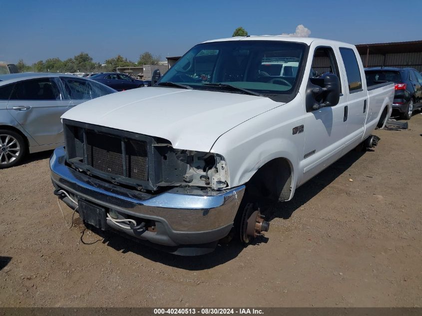 2002 Ford F-350 Lariat/Xl/Xlt VIN: 1FTSW31FX2EC95223 Lot: 40240513