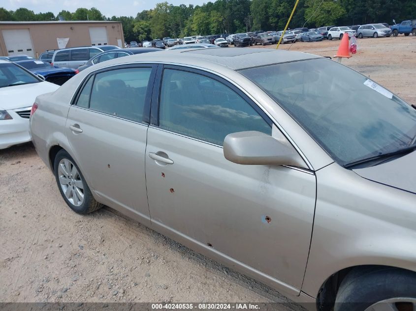 2006 Toyota Avalon Xls VIN: 4T1BK36B96U161960 Lot: 40240535