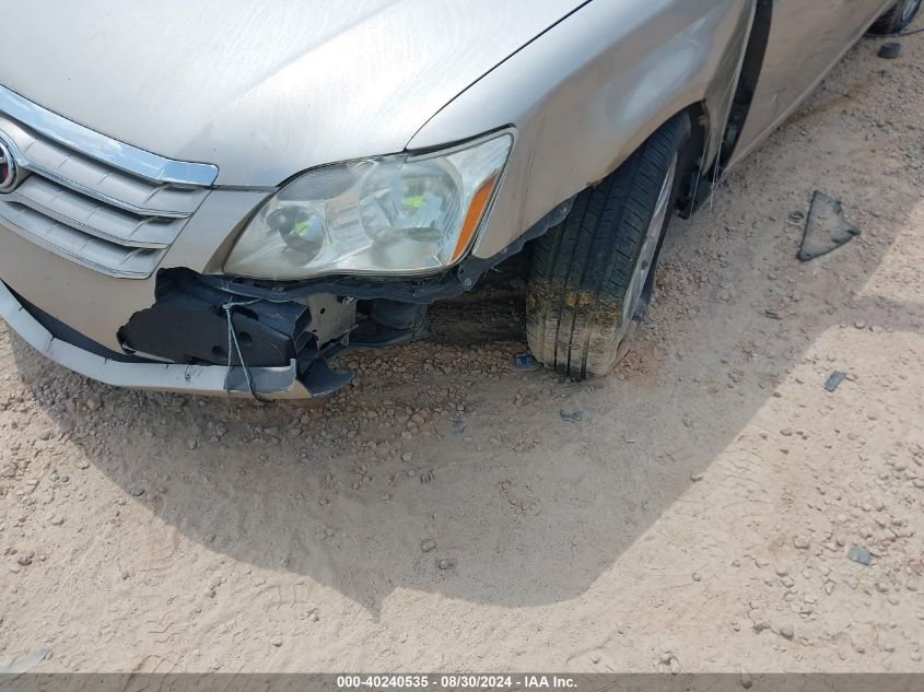 2006 Toyota Avalon Xls VIN: 4T1BK36B96U161960 Lot: 40240535