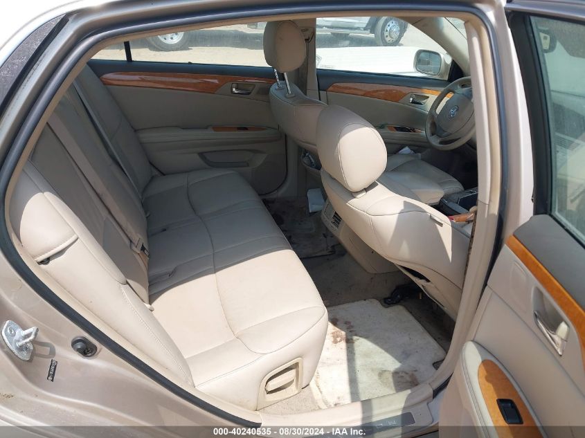 2006 Toyota Avalon Xls VIN: 4T1BK36B96U161960 Lot: 40240535