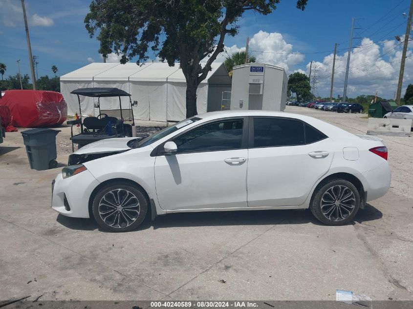 2016 Toyota Corolla S Plus VIN: 2T1BURHE7GC582177 Lot: 40240589