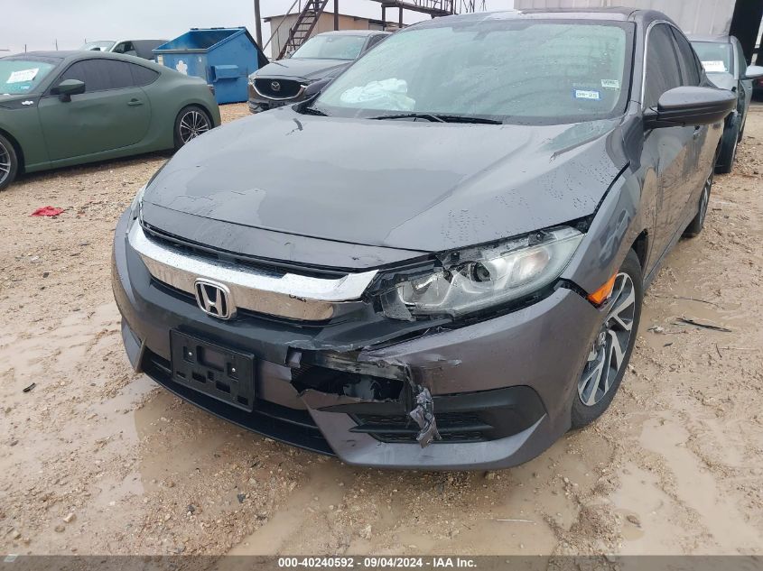 2018 Honda Civic Ex VIN: 2HGFC2F79JH570398 Lot: 40240592