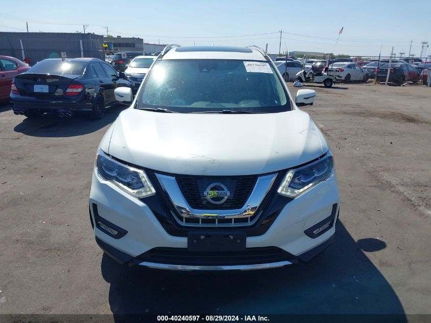 2017 Nissan Rogue Sl VIN: 5N1AT2MT2HC786997 Lot: 40240597