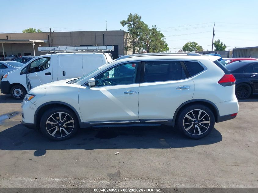 2017 Nissan Rogue Sl VIN: 5N1AT2MT2HC786997 Lot: 40240597