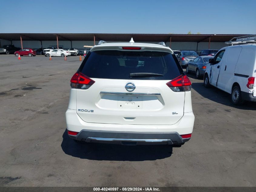 2017 Nissan Rogue Sl VIN: 5N1AT2MT2HC786997 Lot: 40240597