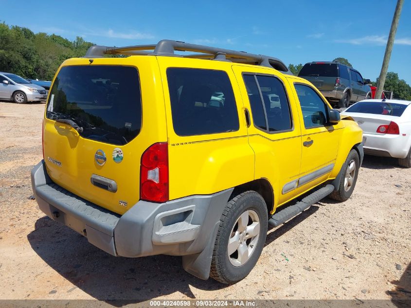 2005 Nissan Xterra Se VIN: 5N1AN08W65C609965 Lot: 40240598