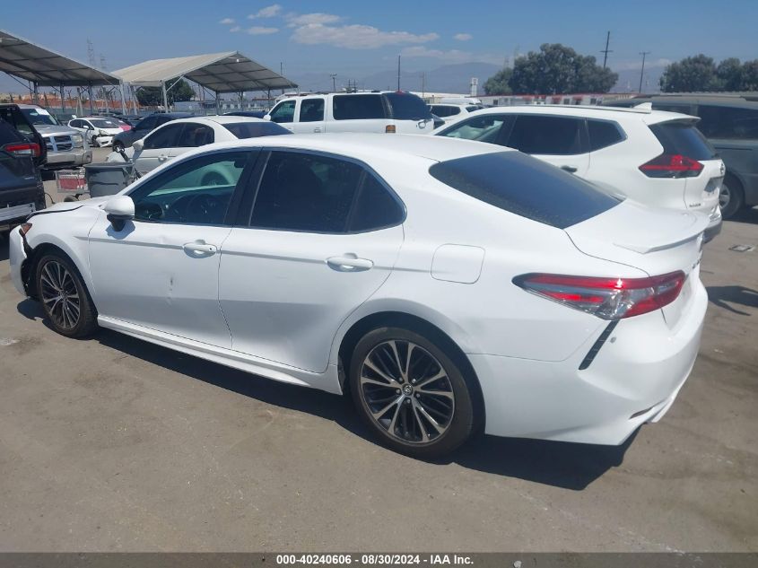 2018 Toyota Camry Se VIN: 4T1B11HK8JU572120 Lot: 40240606