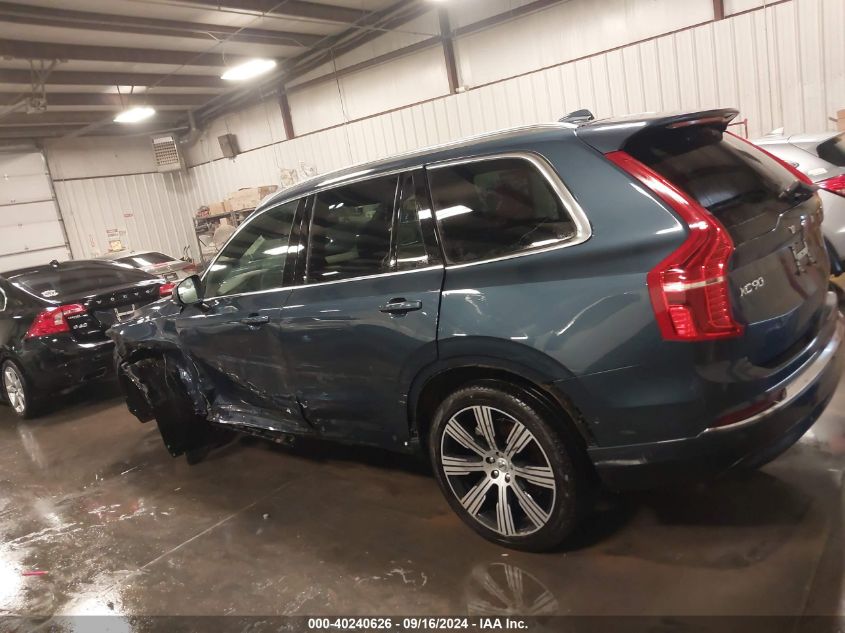 2023 Volvo Xc90 Ultimate VIN: YV4062PA6P1953242 Lot: 40240626