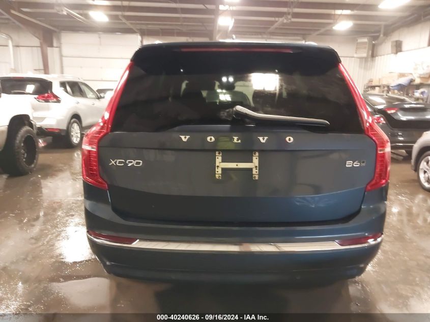 2023 Volvo Xc90 Ultimate VIN: YV4062PA6P1953242 Lot: 40240626