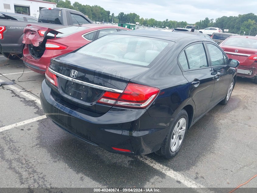 2015 HONDA CIVIC LX - 2HGFB2F5XFH566580
