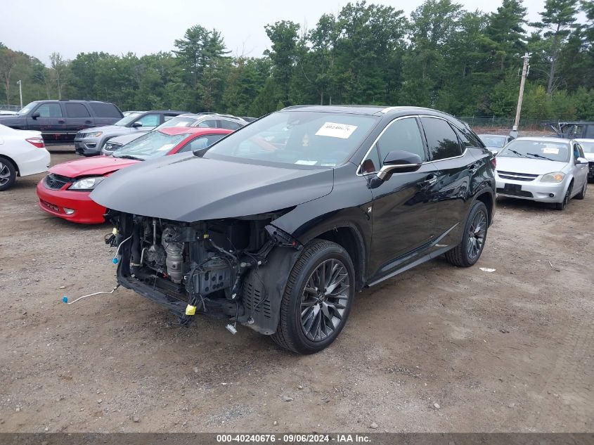 VIN 2T2YZMDA8LC240289 2020 Lexus RX, 350 F Sport Pe... no.2