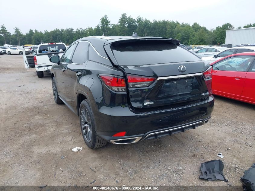 VIN 2T2YZMDA8LC240289 2020 Lexus RX, 350 F Sport Pe... no.3