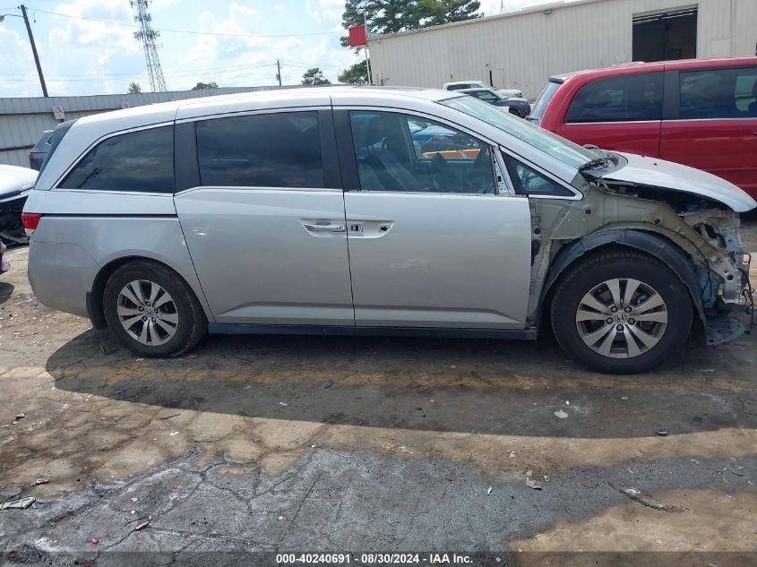 2015 Honda Odyssey Ex-L VIN: 5FNRL5H63FB021794 Lot: 40240691