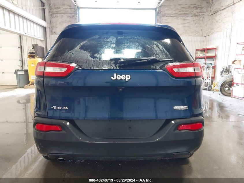 2018 Jeep Cherokee Latitude 4X4 VIN: 1C4PJMCB0JD570624 Lot: 40240719