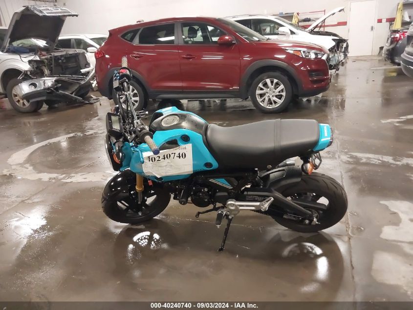 2024 Honda Grom 125 VIN: MLHJC9218R5202202 Lot: 40240740