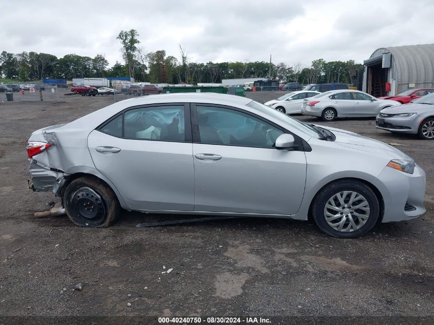 2019 Toyota Corolla Le VIN: 2T1BURHE7KC199042 Lot: 40240750