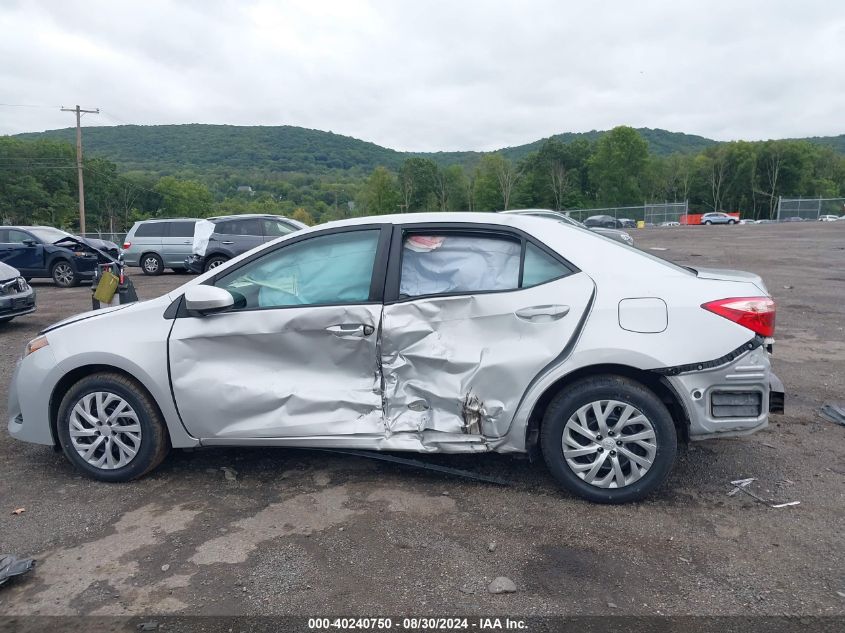 2019 Toyota Corolla Le VIN: 2T1BURHE7KC199042 Lot: 40240750