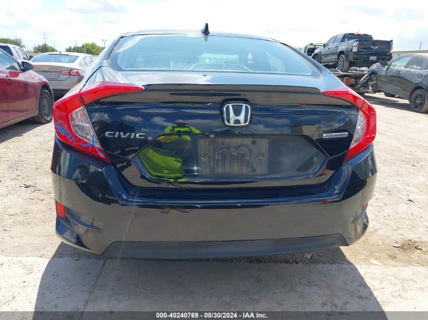 2016 Honda Civic Touring VIN: 19XFC1F95GE027452 Lot: 40240769