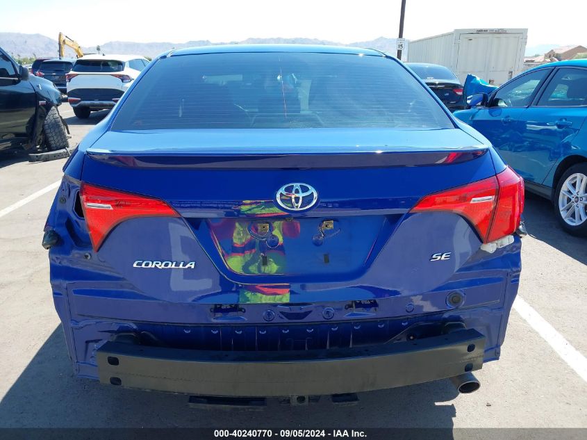 2017 TOYOTA COROLLA SE - 2T1BURHE4HC791328