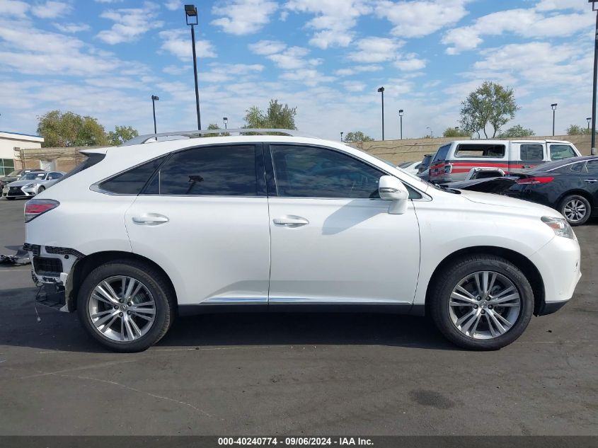 2015 Lexus Rx 350 VIN: JTJZK1BA2F2422228 Lot: 40240774