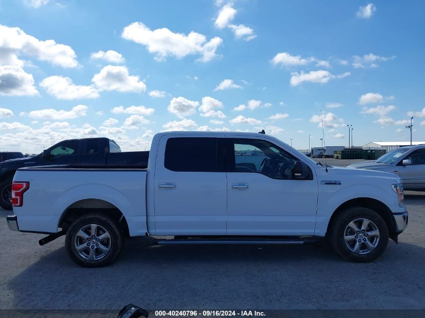 2019 Ford F-150 Supercrew VIN: 1FTEW1C43KKE31724 Lot: 40240796