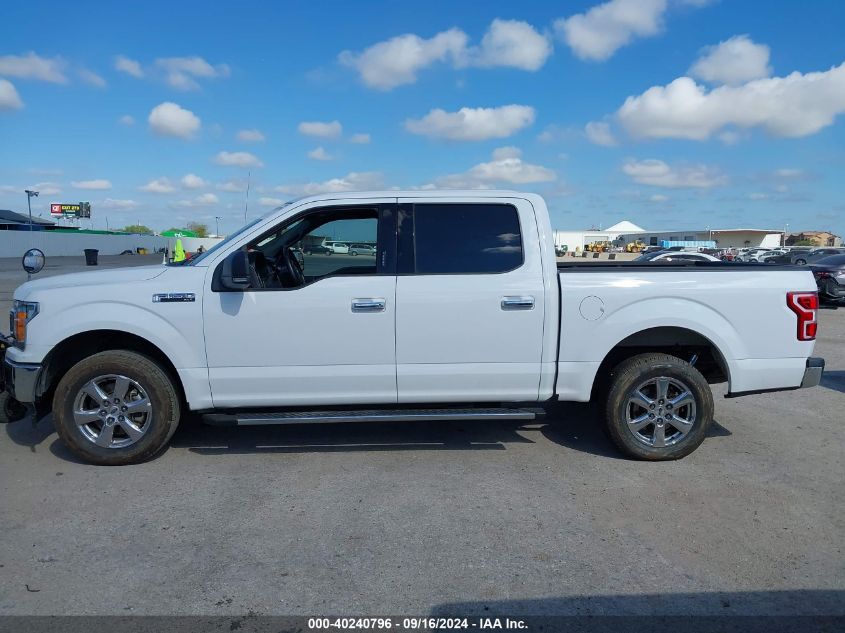 2019 Ford F-150 Supercrew VIN: 1FTEW1C43KKE31724 Lot: 40240796