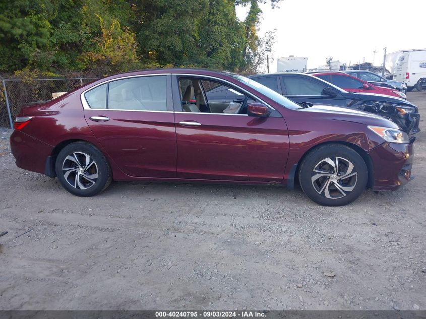 2016 HONDA ACCORD LX - 1HGCR2F35GA144231