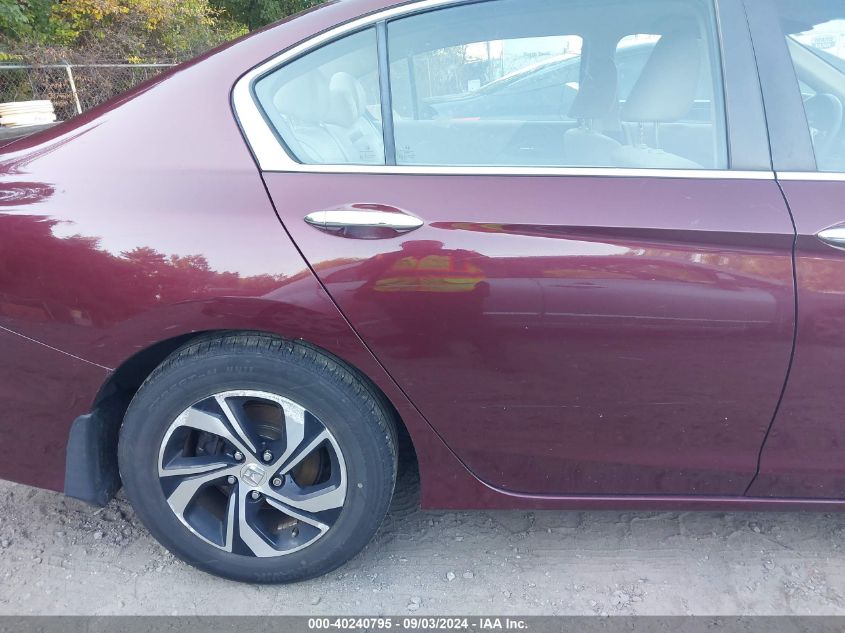 2016 HONDA ACCORD LX - 1HGCR2F35GA144231