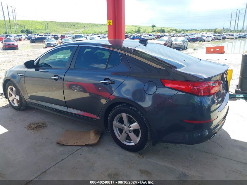 2015 KIA OPTIMA LX - KNAGM4A73F5647149