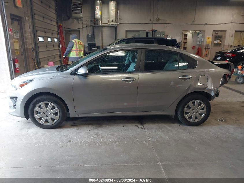 VIN 3KPA24AD8NE506262 2022 KIA RIO S