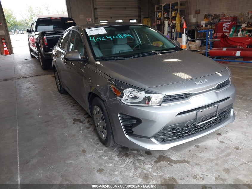 VIN 3KPA24AD8NE506262 2022 KIA RIO S