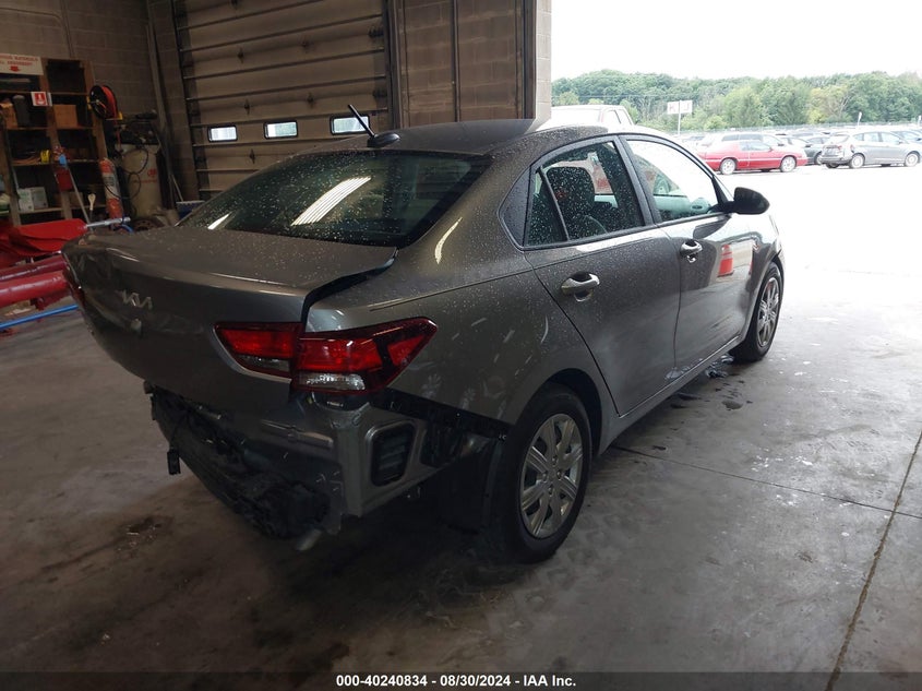 VIN 3KPA24AD8NE506262 2022 KIA RIO S
