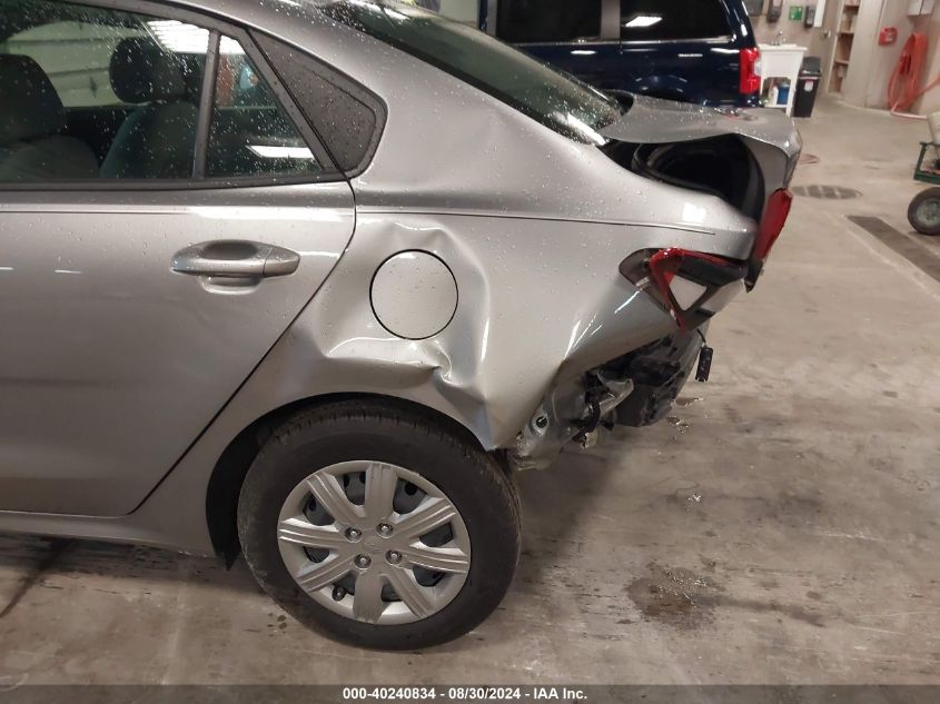 VIN 3KPA24AD8NE506262 2022 KIA RIO S