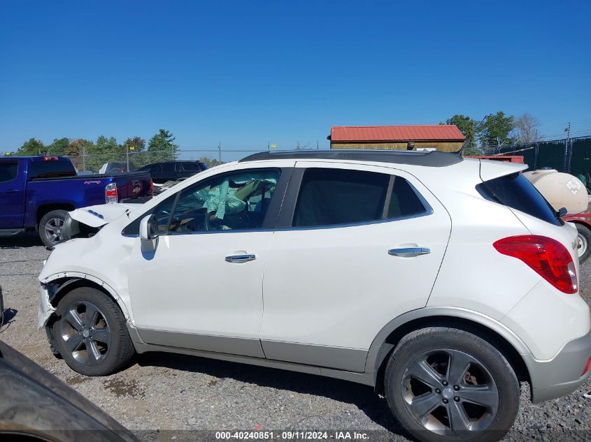 2013 Buick Encore Leather VIN: KL4CJCSB8DB160707 Lot: 40240851