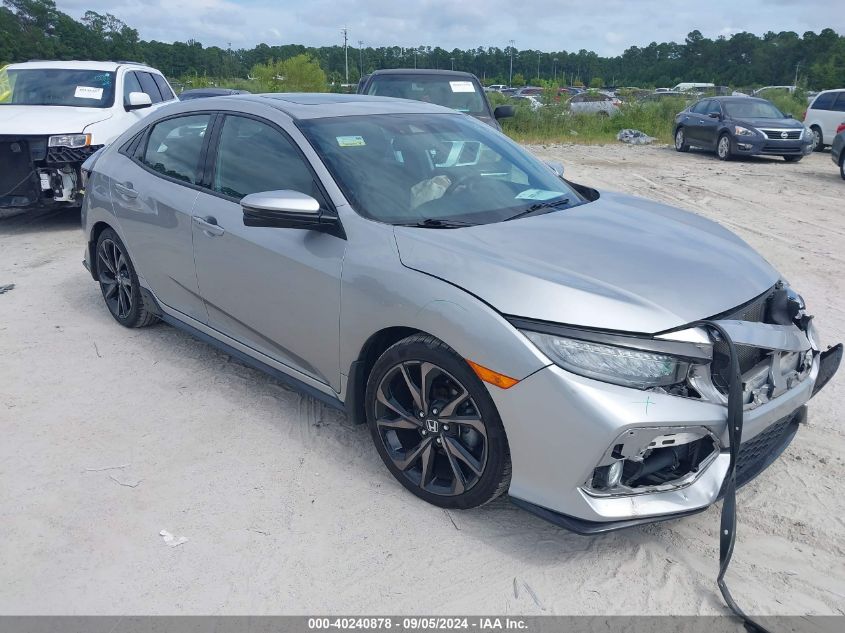 2018 Honda Civic Sport Touring VIN: SHHFK7H97JU220866 Lot: 40240878