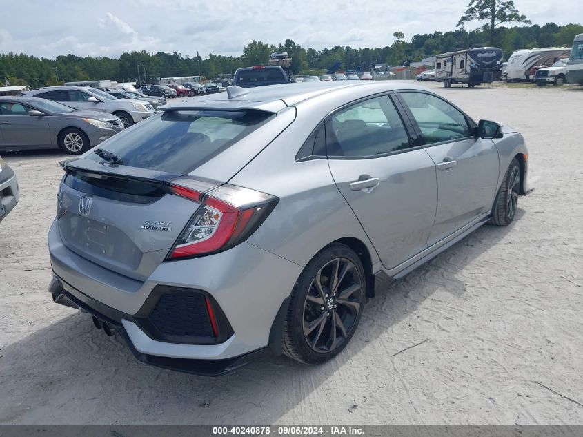 2018 Honda Civic Sport Touring VIN: SHHFK7H97JU220866 Lot: 40240878