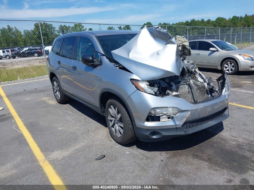 2016 Honda Pilot Lx VIN: 5FNYF5H14GB020405 Lot: 40240905