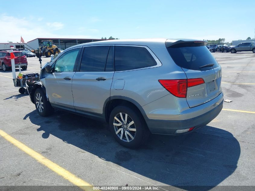 2016 Honda Pilot Lx VIN: 5FNYF5H14GB020405 Lot: 40240905