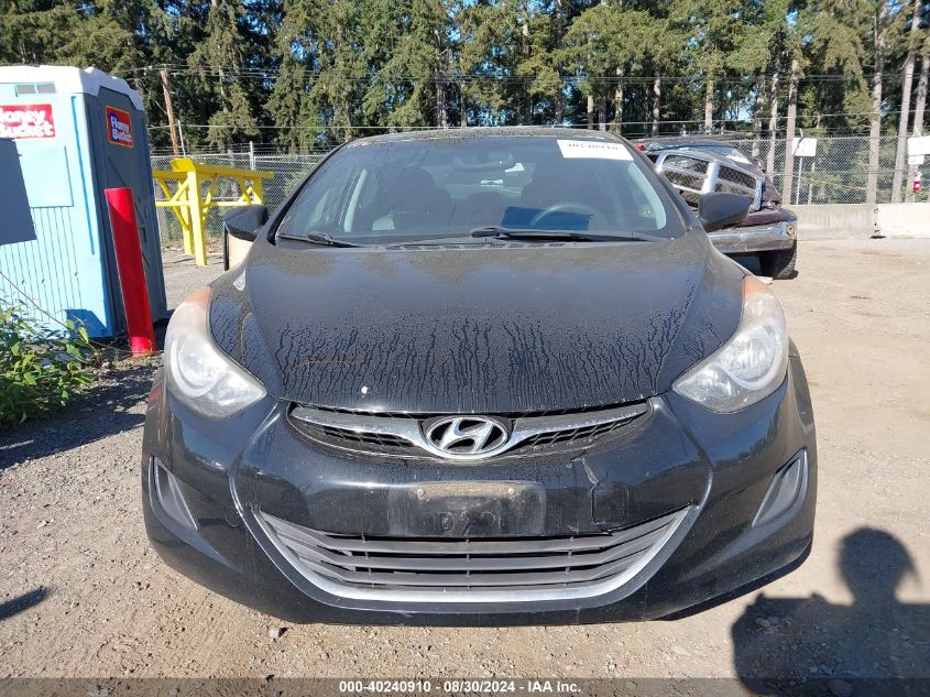 2012 Hyundai Elantra Gls Pzev VIN: 5NPDH4AE0CH069497 Lot: 40240910