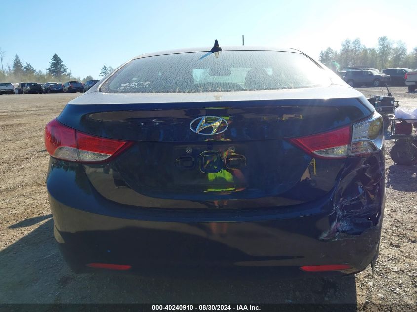 2012 Hyundai Elantra Gls Pzev VIN: 5NPDH4AE0CH069497 Lot: 40240910