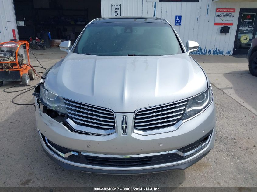 2018 Lincoln Mkx Reserve VIN: 2LMPJ8LR5JBL17549 Lot: 40240917