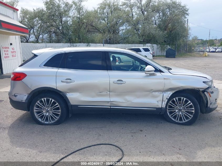 2018 Lincoln Mkx Reserve VIN: 2LMPJ8LR5JBL17549 Lot: 40240917